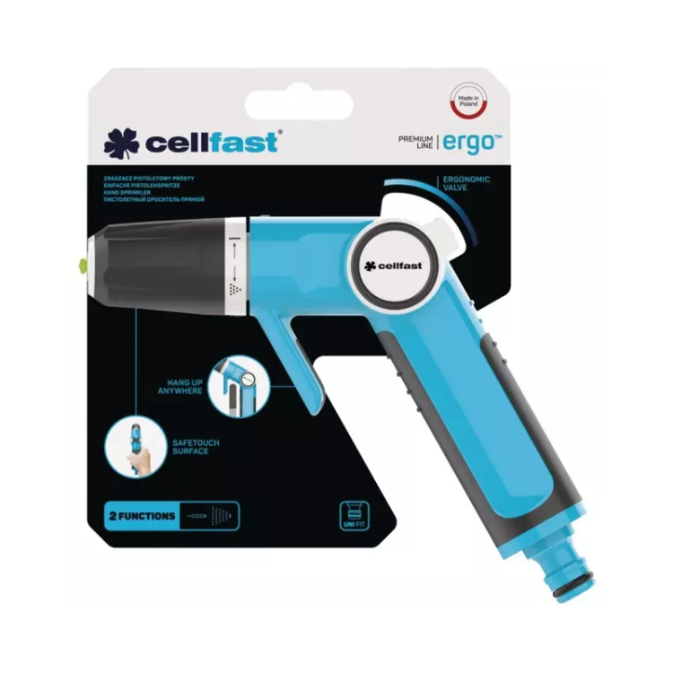 PISTOLET D'ARROSAGE 2 FONCTIONS ERGO CELLFAST