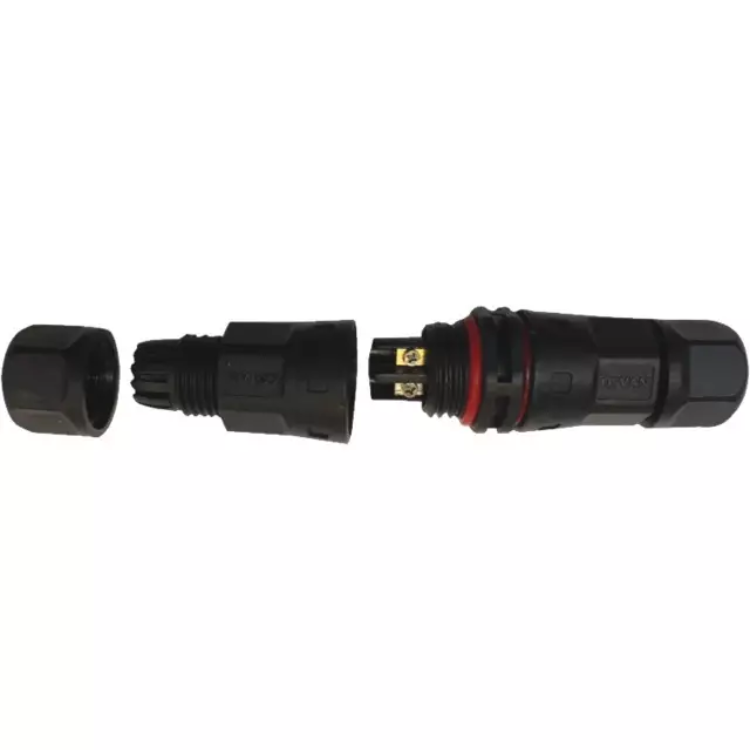 CONNECTEUR ETANCHE EN LIGNE CABLE 1 MM2
