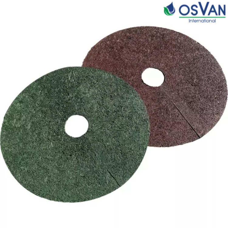 CONTOUR D'ARBRE REVERSIBLE BRUN/VERT EN CAOUTCHOUC DIAMETRE 60CM EPAISSEUR 13MM OSVAN