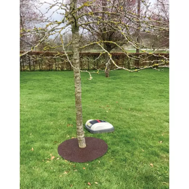 CONTOUR D'ARBRE REVERSIBLE BRUN/VERT EN CAOUTCHOUC DIAMETRE 60CM EPAISSEUR 13MM OSVAN