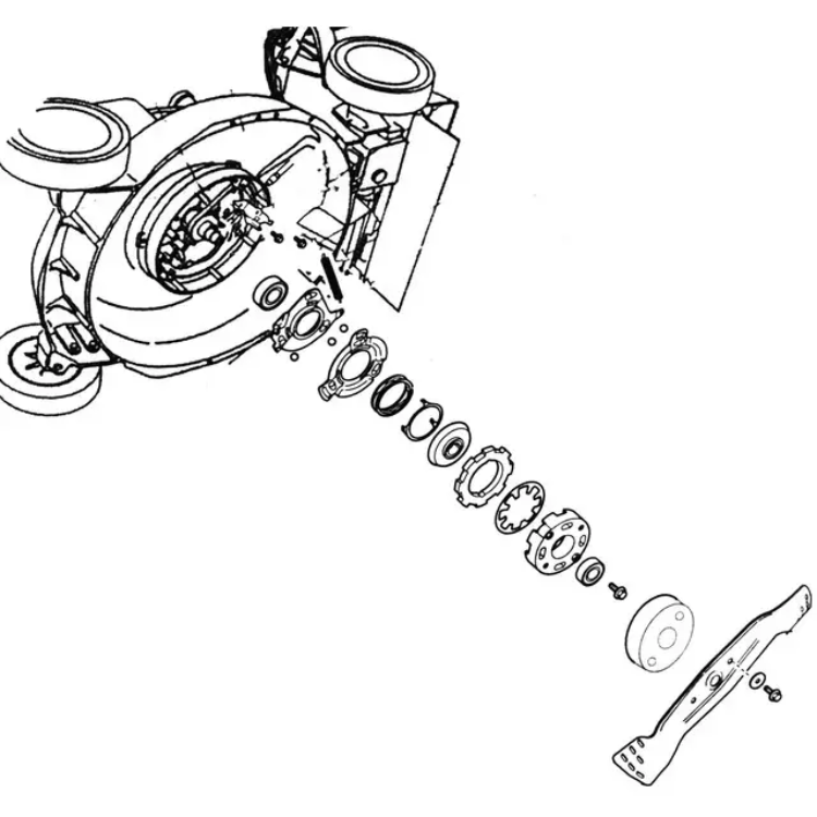 FREIN DE LAME HRD536C K0 K1 K2 ORIGINE HONDA 06750VF0H50 - Greendis