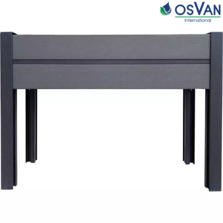 JARDINIERE XXL EN WPC 100X100X90CM