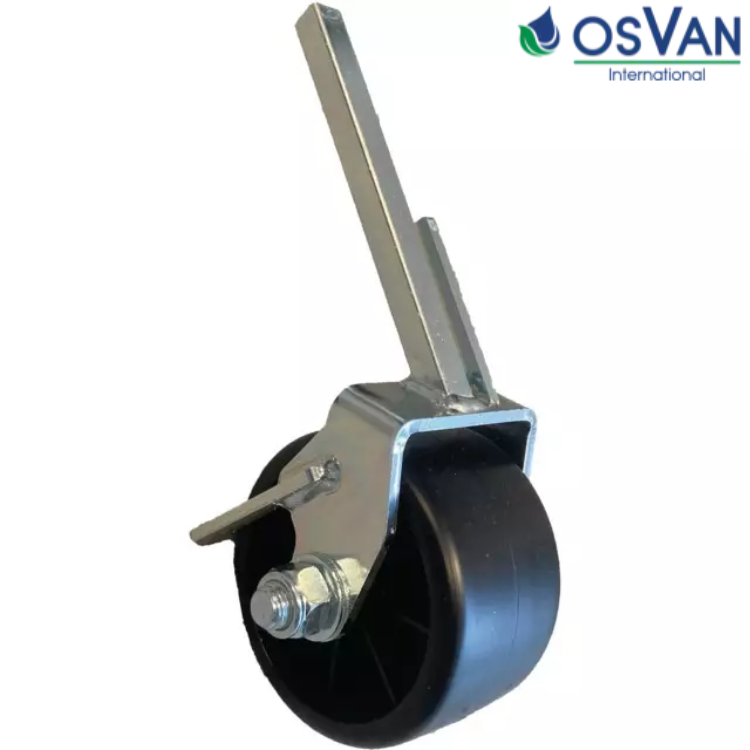 SUPPORT DE ROUE COMPLET OSVAN POUR ENFOUISSEUSE ZUCCHETTI NT-60