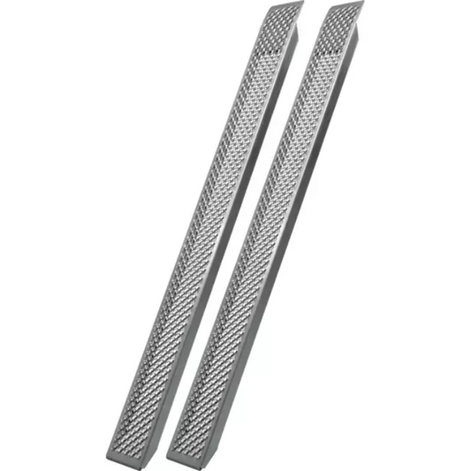 RAMPE ALU 1500X200MM CHARGE MAX 400 KG LA PAIRE - Greendis