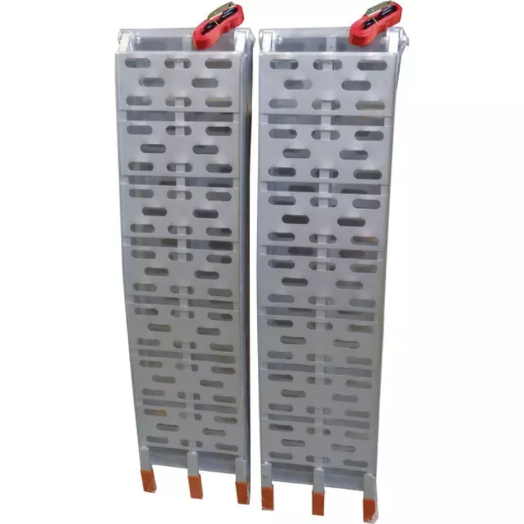 RAMPES ALUMINIUM REPLIABLES CHARGE MAXI 650Kg (LA PAIRE) - Greendis