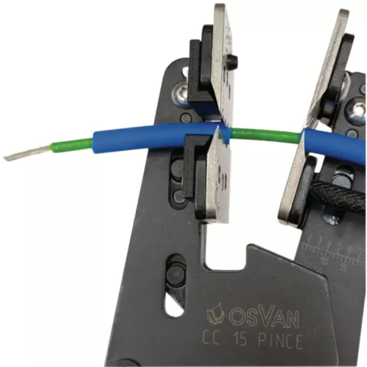 PINCE A DENUDER DE PRECISION POUR CABLE DE ROBOT DE TONTE OSVAN