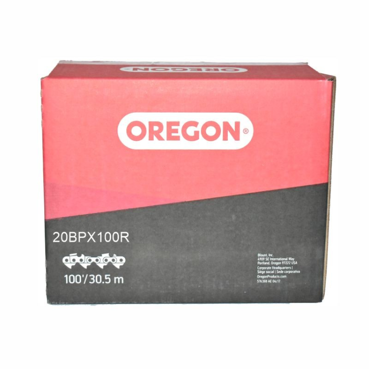 CHAINE TRONCONNEUSE 20BPX .325"/1,3 DEMI-RONDE ROULEAU 100 PIEDS OREGON 20BPX100R