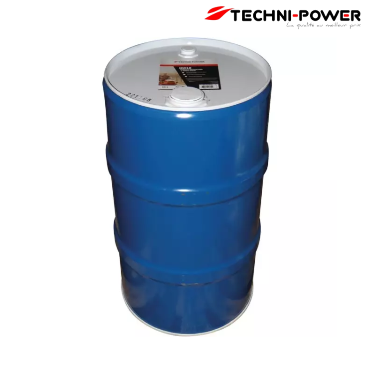 HUILE FUT 4 TEMPS MOTOCULTURE 15W40 BIDON 60L TECHNI-POWER