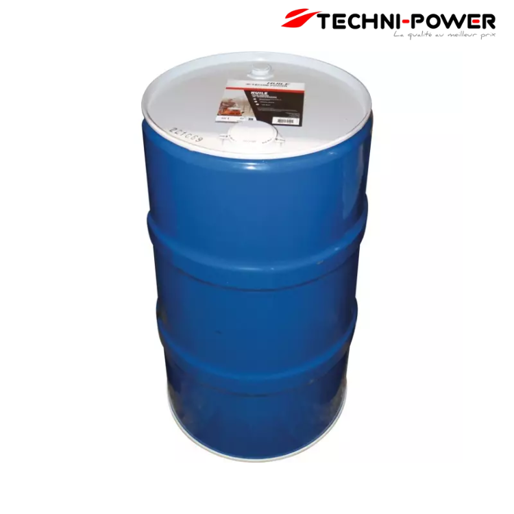 HUILE FUT POUR CHAINE TRONCONNEUSE BIDON 60L TECHNI-POWER