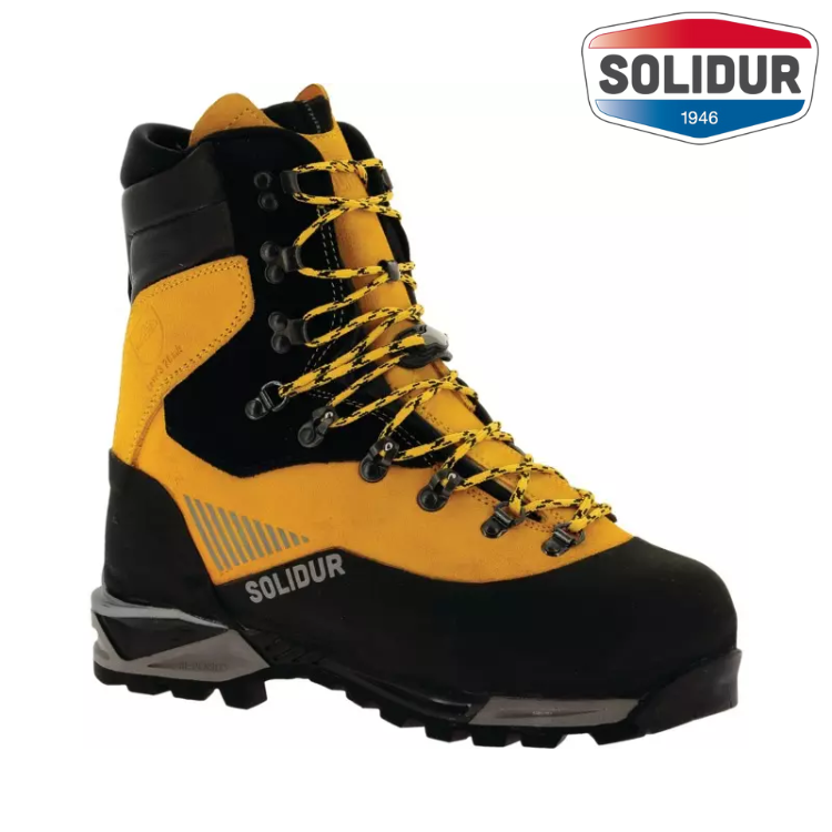 CHAUSSURES DE SECURITE ANTI-COUPURE CLASSE 3 LOGWOOD SOLIDUR
