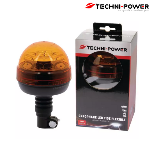 GYROPHARE LED FLEXIBLE 12/24V R65 TECHNI-POWER