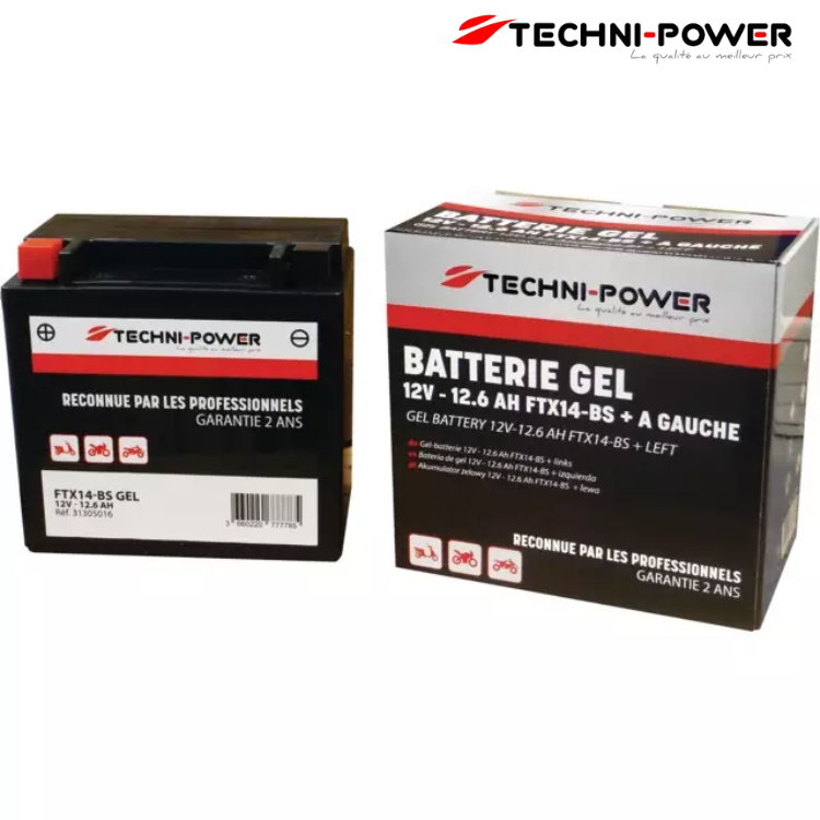 BATTERIE GEL FTX14-BS