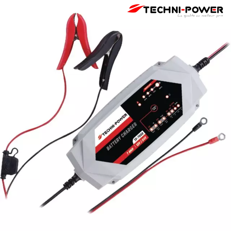 CHARGEUR DE BATTERIE TP-7000 TECHNI-POWER