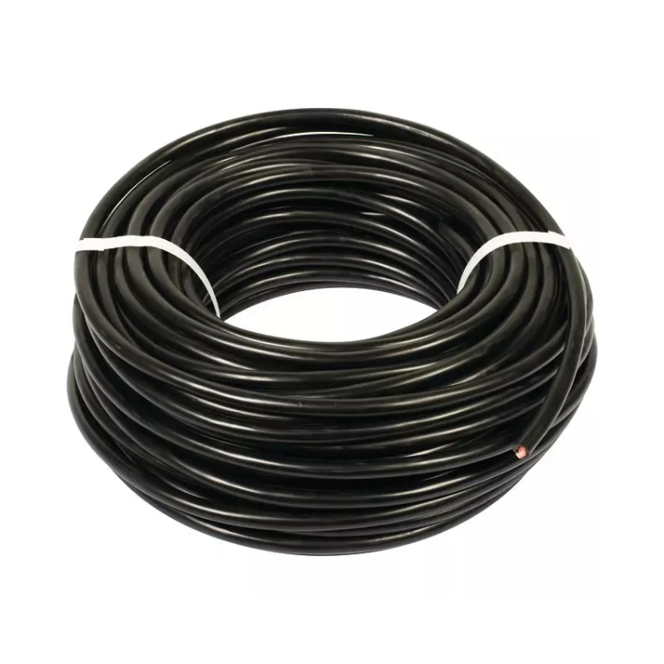 CABLE MULTICONDUCTEUR NOIR 2X1,5MM² ROULEAU DE 50M