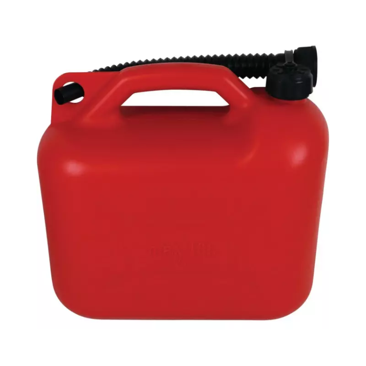 JERRYCAN PLASTIQUE 10L "ECO" ROUGE