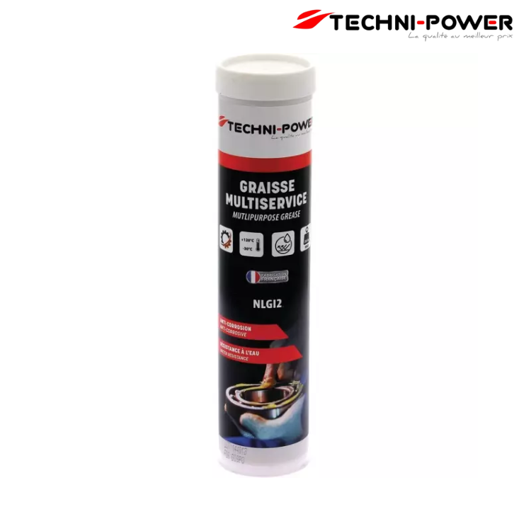GRAISSE MULTISERVICE CARTOUCHE 400GR TECHNI-POWER X24