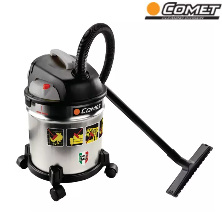 ASPIRATEUR EAU POUSSIERE CV20S METAL 20 LITRES 1200W COMET