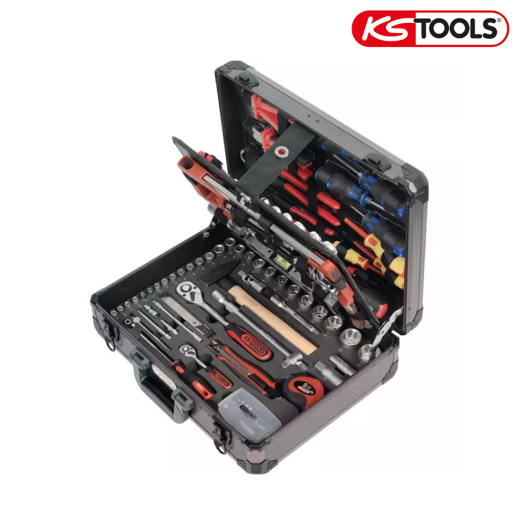 MALLETTE DEPANNAGE 1/4" 1/2" ULTIMATE 131 PIECES KS TOOLS