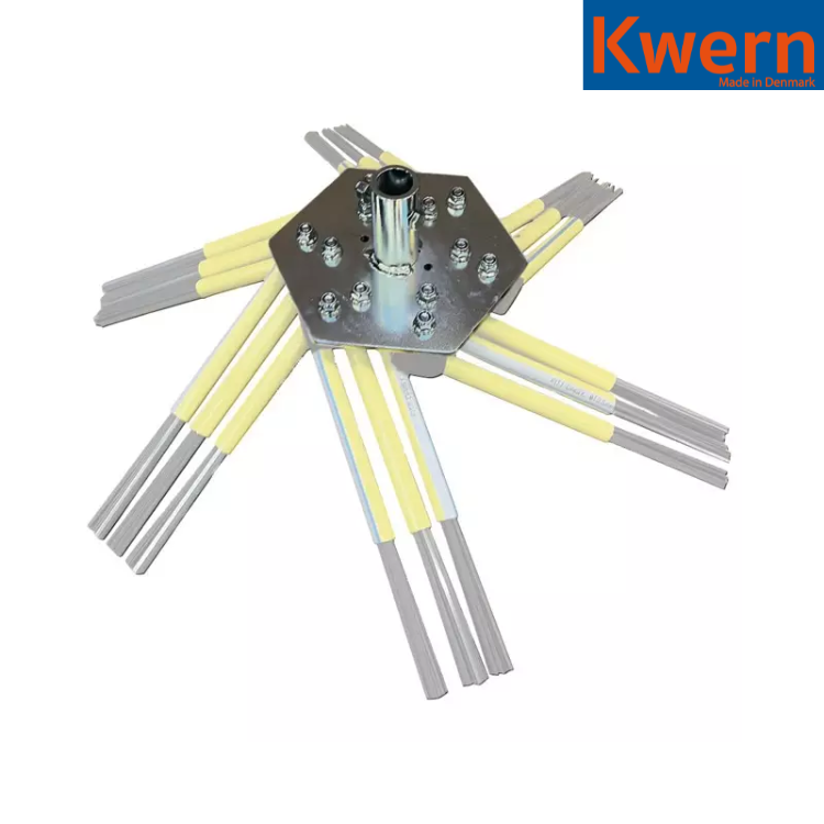TETE METALLIQUE POUR ADAPTATION KIT BROSSES SUR HOME 550 KWERN