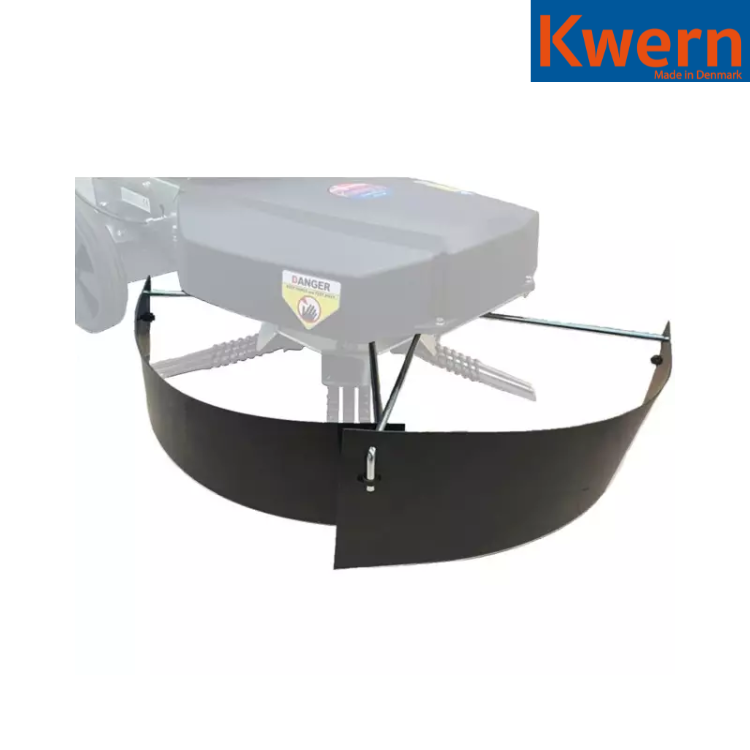 BAVETTE DE PROTECTION LATERALE DOUBLE POUR BALAYEUSE A BROSSE ROTATIVE KWERN