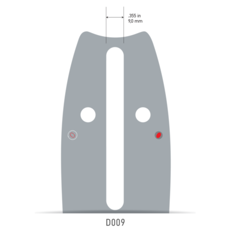 GUIDE 45 CM / .3/8" / 1,5 / 68 ENTRAINEURS 188VXLHD009 OREGON