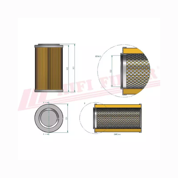 FILTRE A GASOIL SN 21590 HIFI FILTER