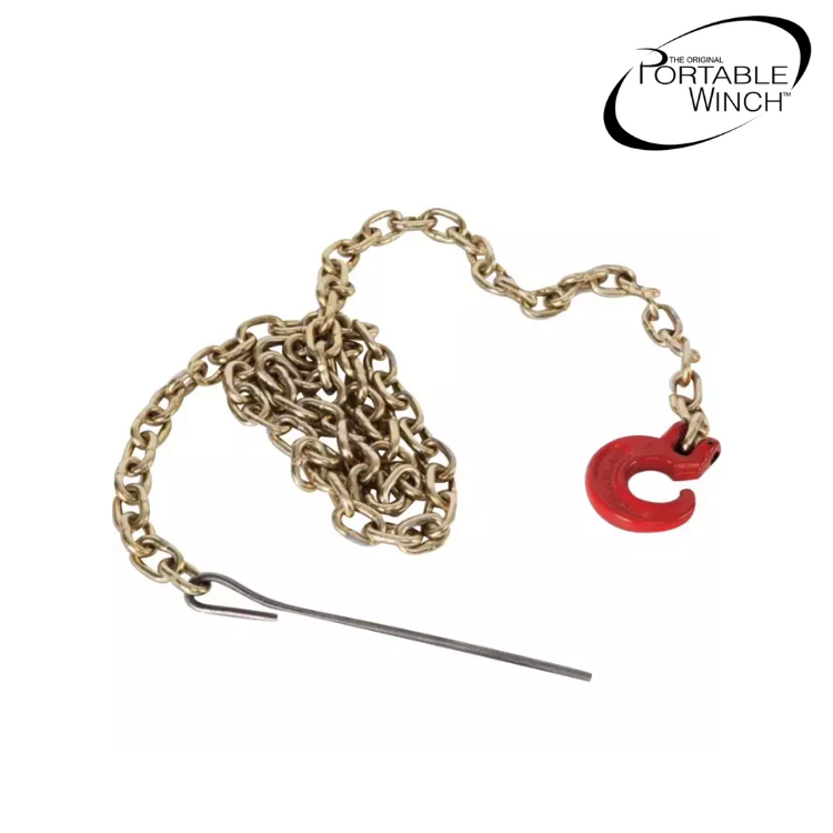 CHAINE ELINGUE DE TREUIL 6MM X 2,1 METRES PORTABLE WINCH