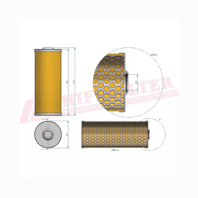 FILTRE A GASOIL SN 21581 HIFI FILTER