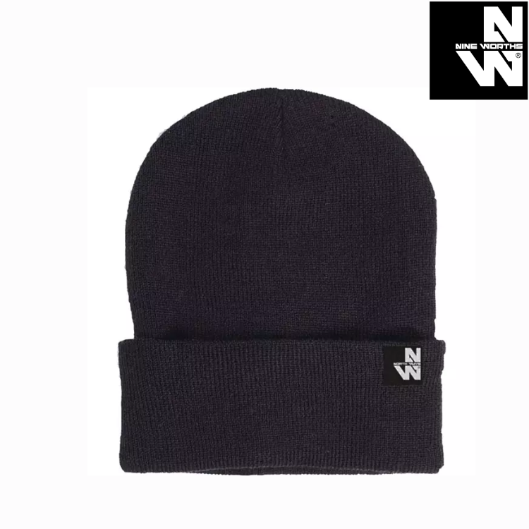 BONNET TRICOT DOUBLURE POLAIRE NOIR NORTH WAYS