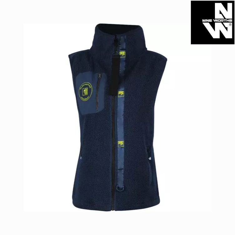 GILET POLAIRE SHERPA SANS MANCHES FEMME MAYA MARINE NORTH WAYS