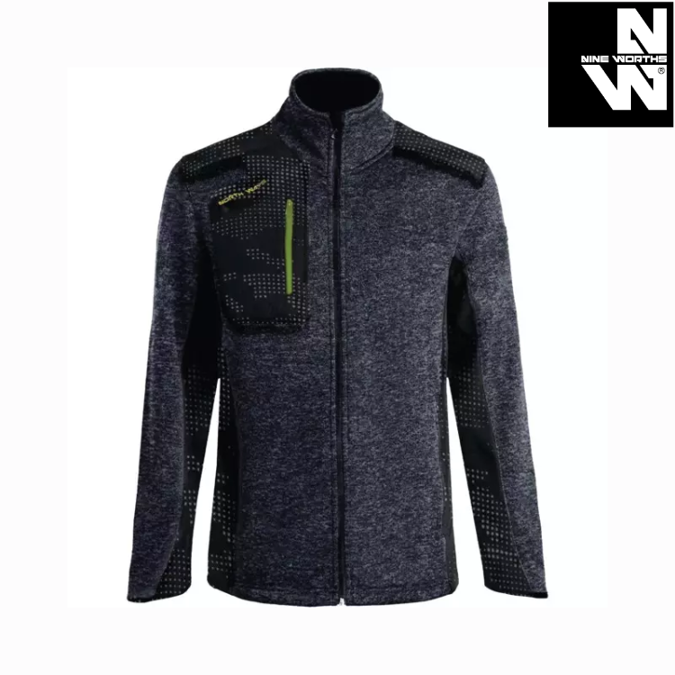VESTE POLAIRE DOUBLURE SHERPA 5 POCHES NATO NOIR NORTH WAYS