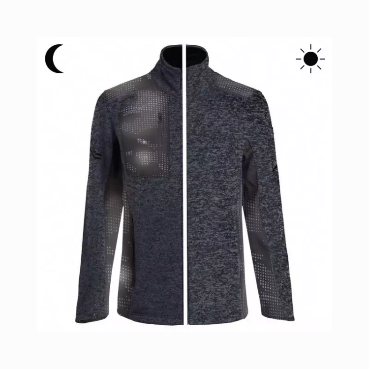 VESTE POLAIRE DOUBLURE SHERPA 5 POCHES NATO NOIR NORTH WAYS