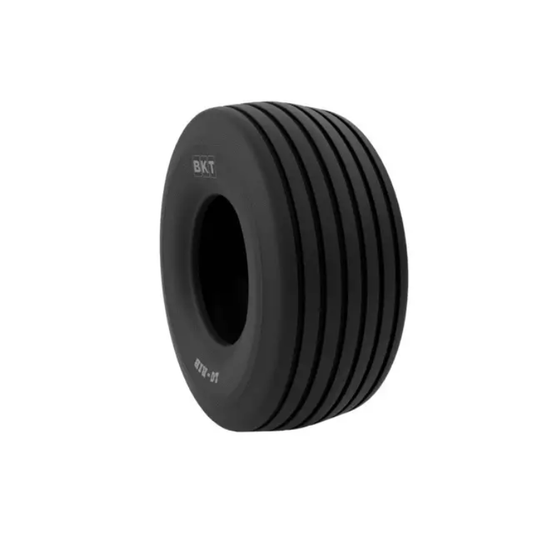 Pneu BKT LG RIB E TL 16x6.50-8 – pneu nervuré tubeless 6 plis pour fenaison et entretien gazon