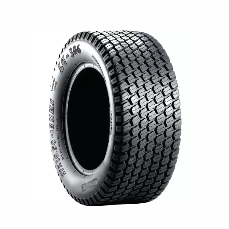 Pneu BKT LG306 TL 16x6.50-8 – pneu gazon tubeless 4 plis pour tondeuse autoportée et tracteur utilitaire