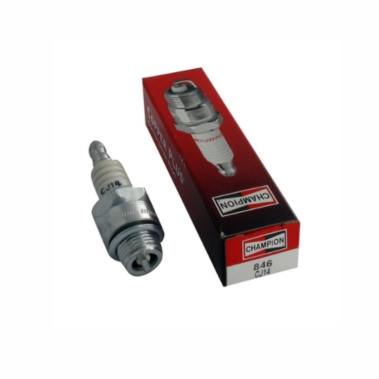 Bougie d’allumage CHAMPION CJ14 – bougie d’origine pour moteur thermique de tondeuse, débroussailleuse ou tronçonneuse