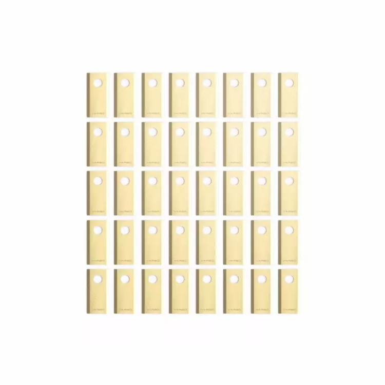 40 lames YARBO avec vis pour module tondeuse robot autonome CORE