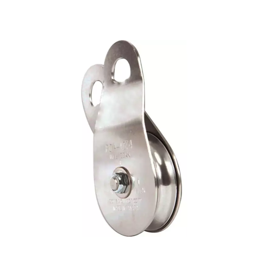 Poulie de treuil inox diamètre 100 mm, 90 kN, PORTABLE WINCH