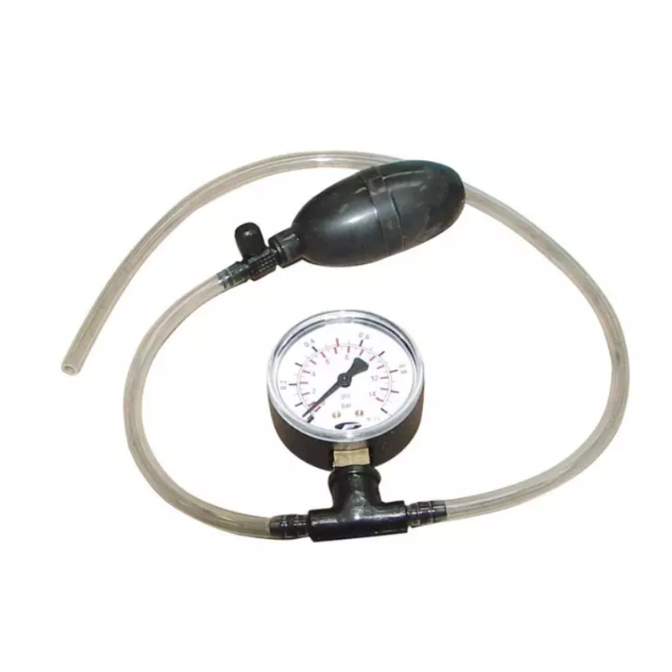 Testeur d'étanchéité avec manomètre, TECOMEC
