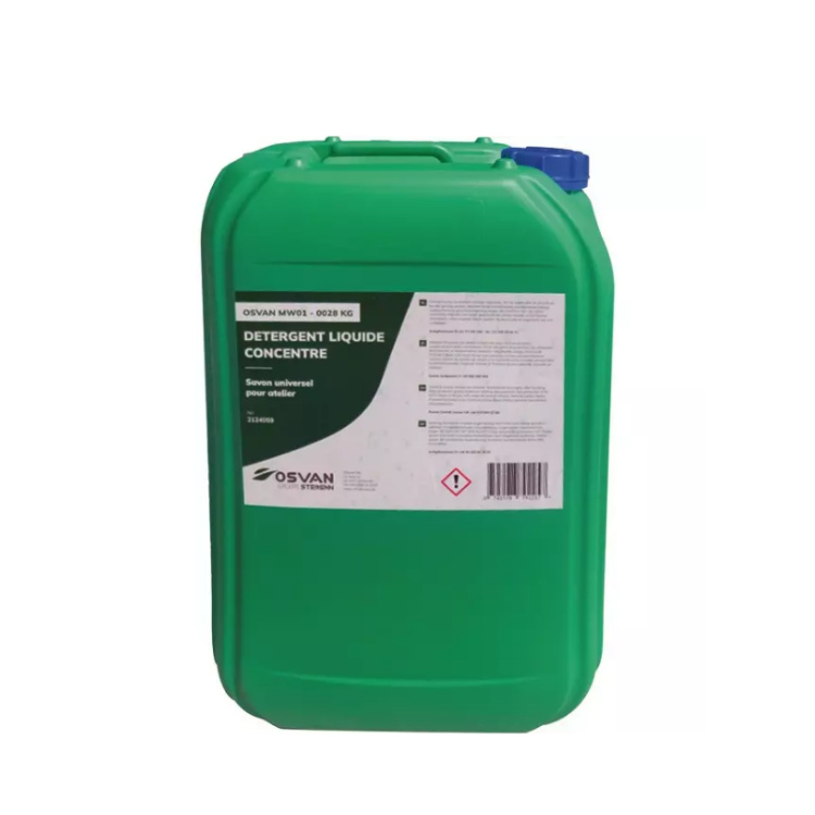 Détergent liquide concentré MW01 bidon 25l, OSVAN