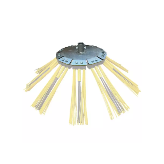 Tête métallique pour adaptation kit brosses sur Greenbuster Pro 66 et Pro III, KWERN