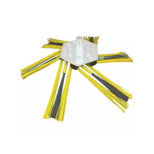 Kit de 6 ensembles de brosses mix acier et poly pour Greenbuster Home 550, KWERN