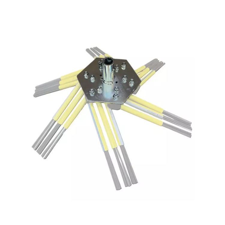 Tête métallique pour adaptation kit brosses sur Greenbuster Home 550, KWERN