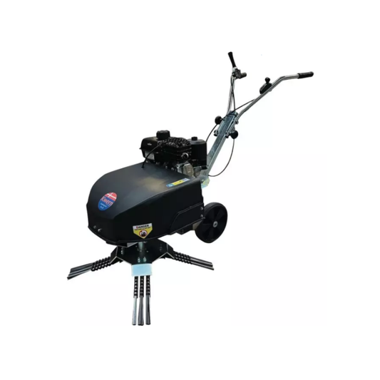 Balayeuse à brosse rotative thermique Greenbuster Pro III, KWERN, largeur 660mm