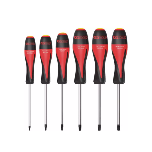 Jeu de 6 tournevis Ultimate Torx, KS TOOLS