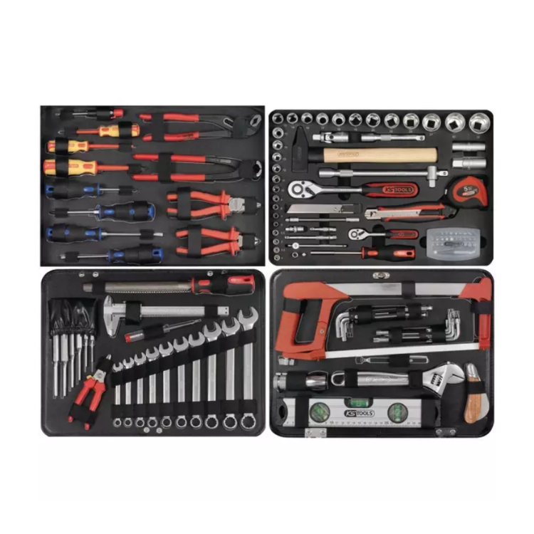 MALLETTE DEPANNAGE 1/4" 1/2" ULTIMATE 131 PIECES KS TOOLS