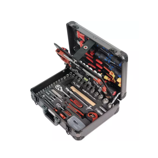 Mallette de dépannage 1/4 et 1/2 pouce Ultimate 131 pièces, KS TOOLS