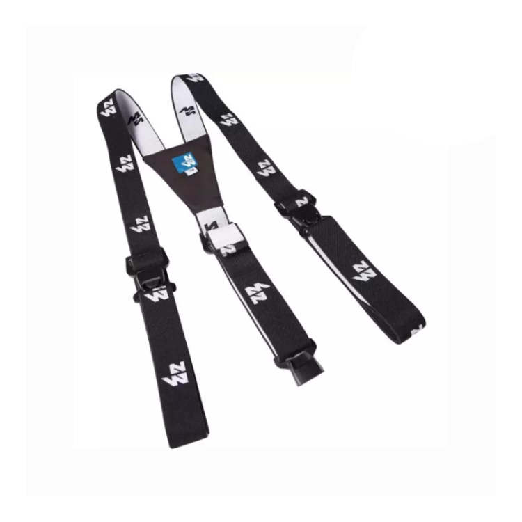 Bretelles élastiques noires pour pantalons Piranha et Shark, taille unique, NORTH WAYS