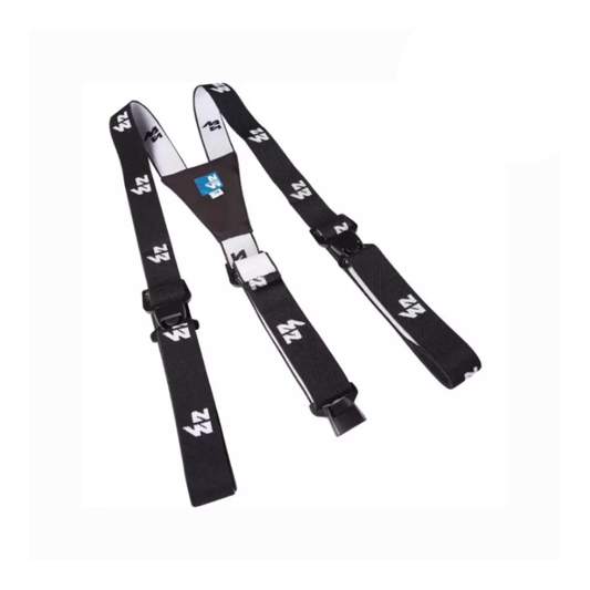 Bretelles élastiques noires pour pantalons Piranha et Shark, taille unique, NORTH WAYS