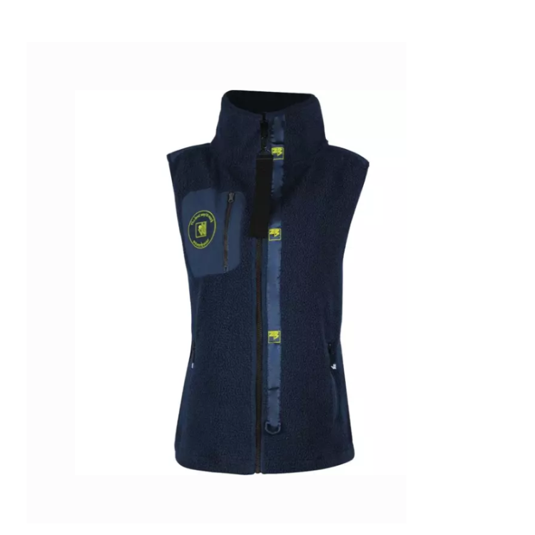 Gilet polaire sans manches Maya bleu marine femme, NORTH WAYS