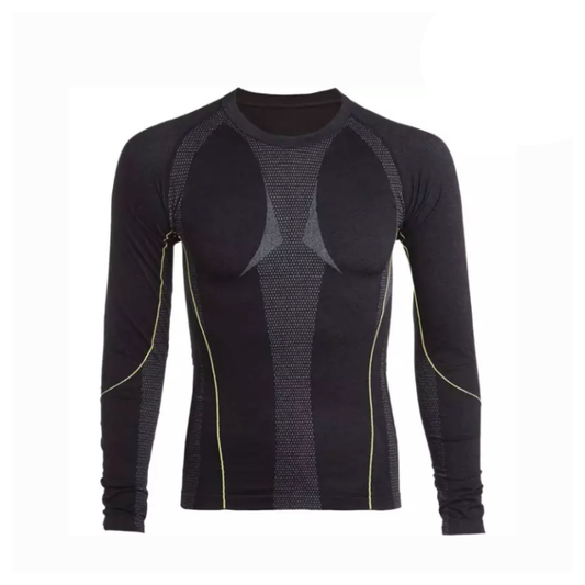 Sous-pull thermique Caproni noir, taille XL-2XL, NORTH WAYS